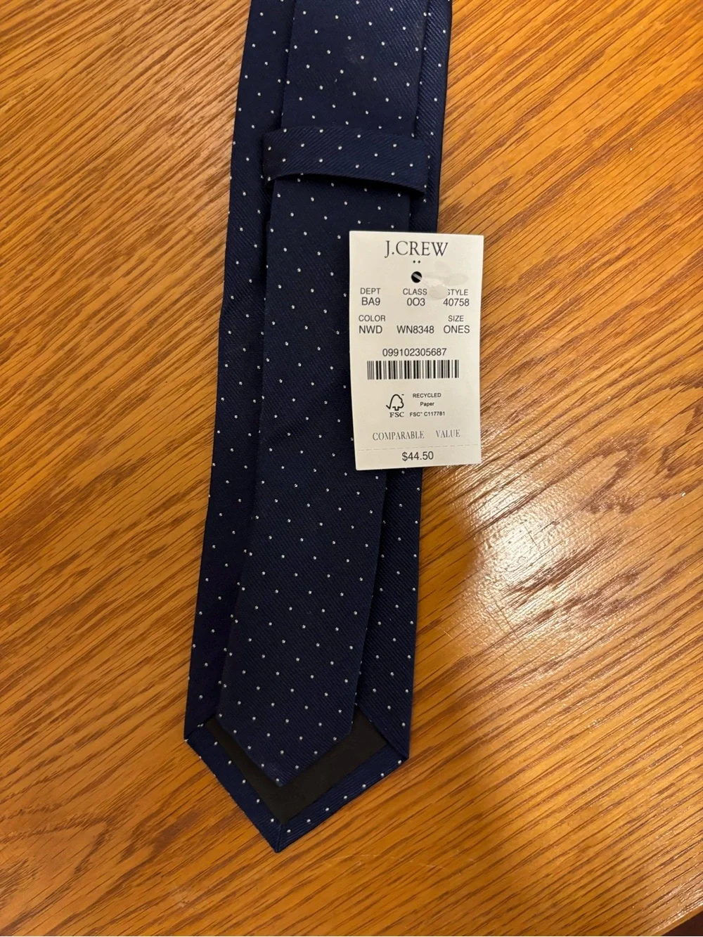 J. Crew Factory classic navy